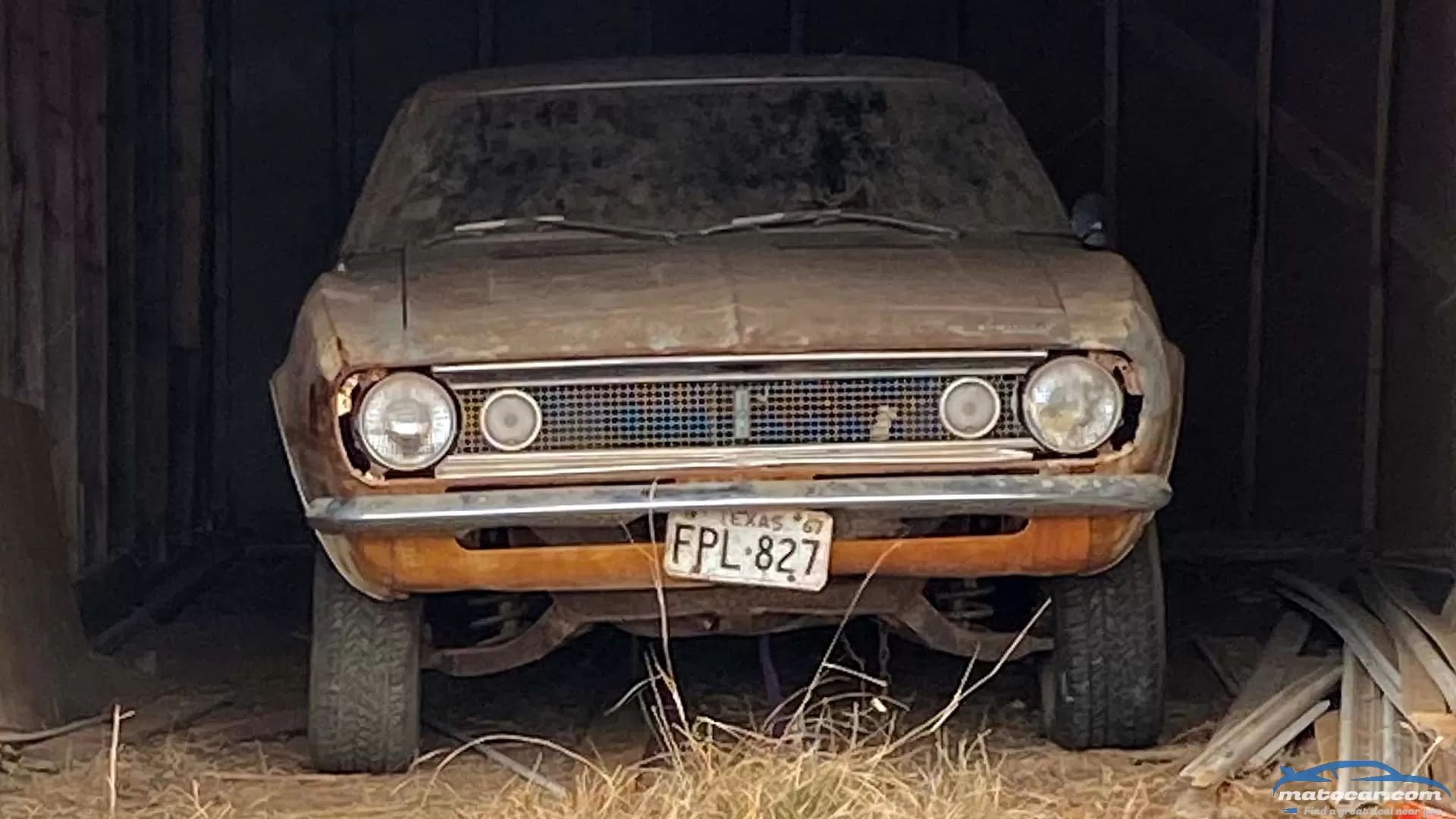 1967 Camaro Parked Since 1974 Released From Barn-Jail in Texas