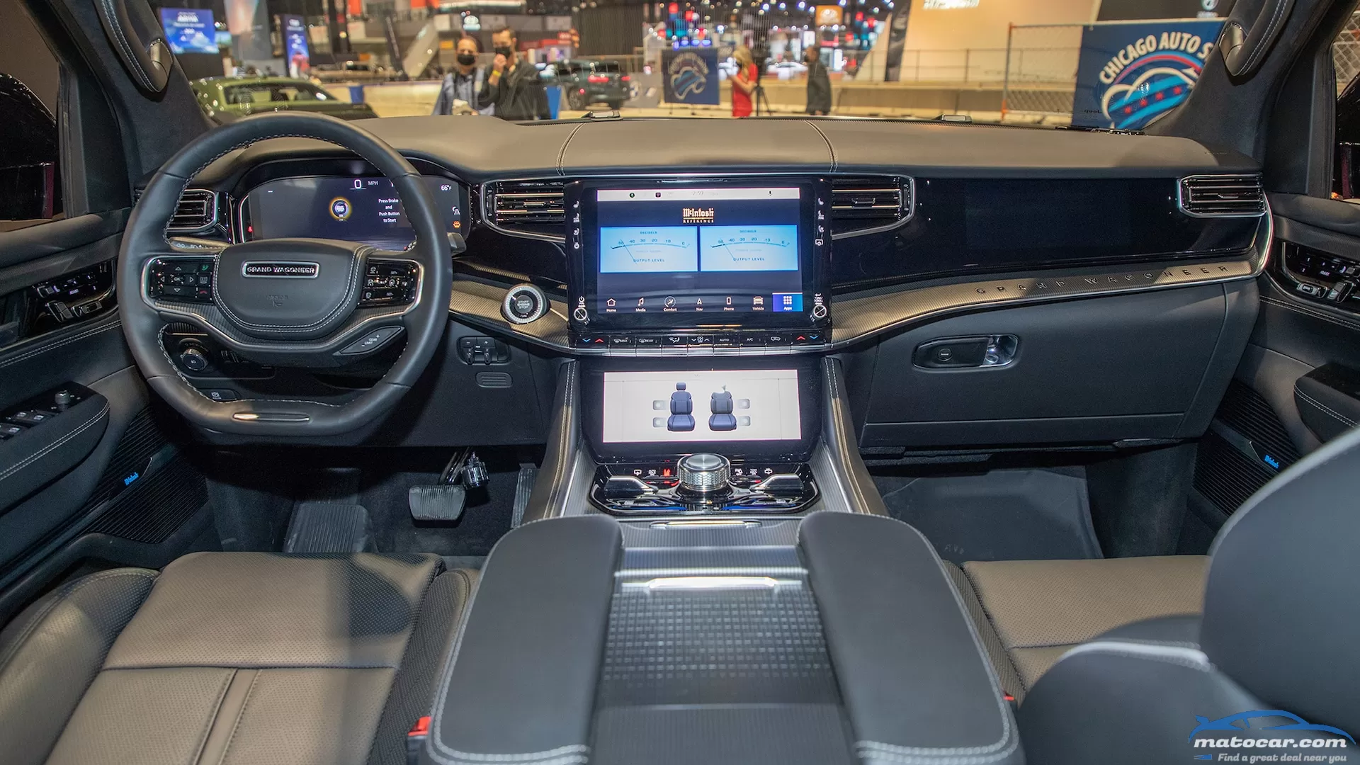 2022 Jeep Grand Wagoneer Obsidian Interior Review: Probing the Dark (In)Side