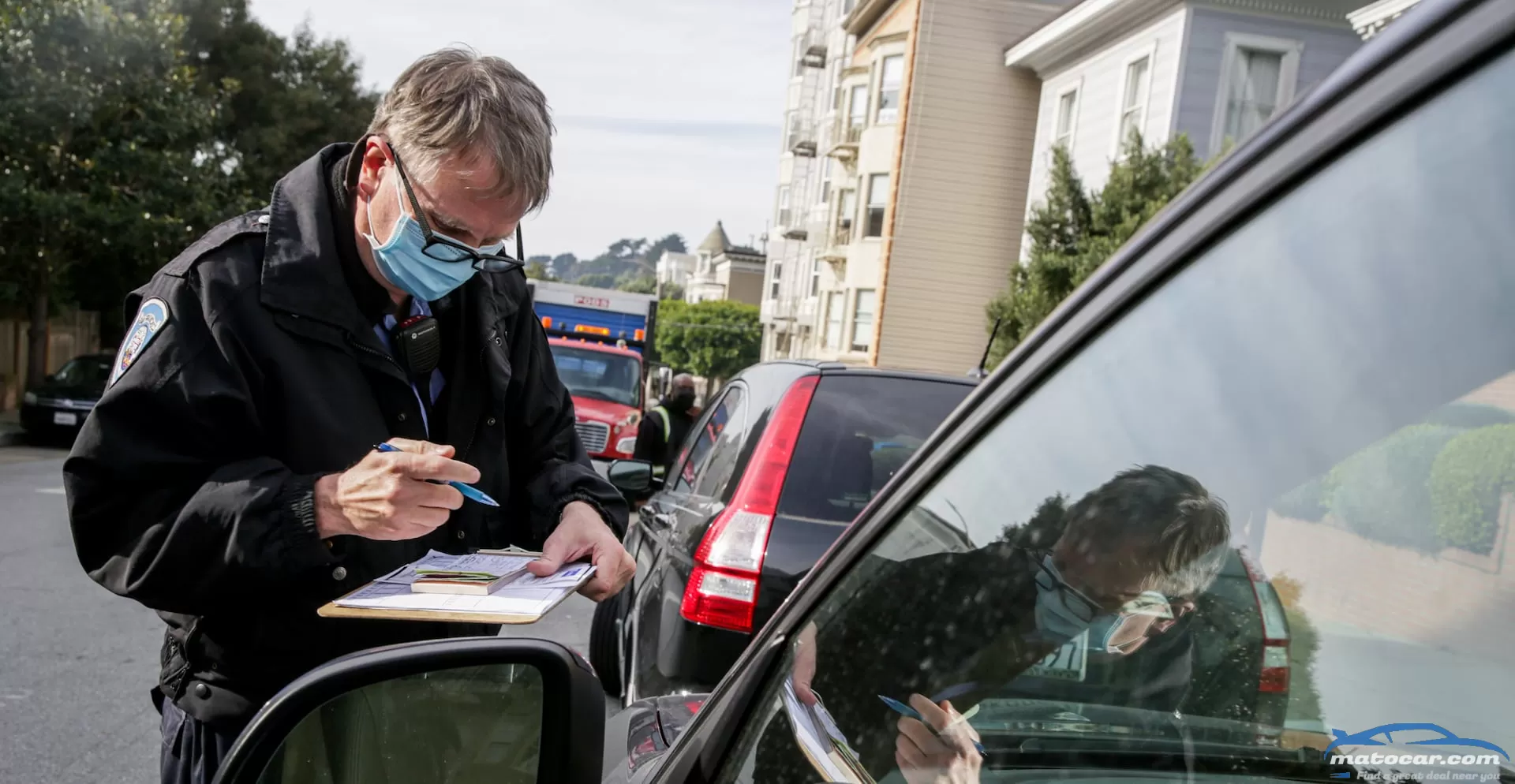 City Paints No-Parking Zone Around Parked Car, Tickets it