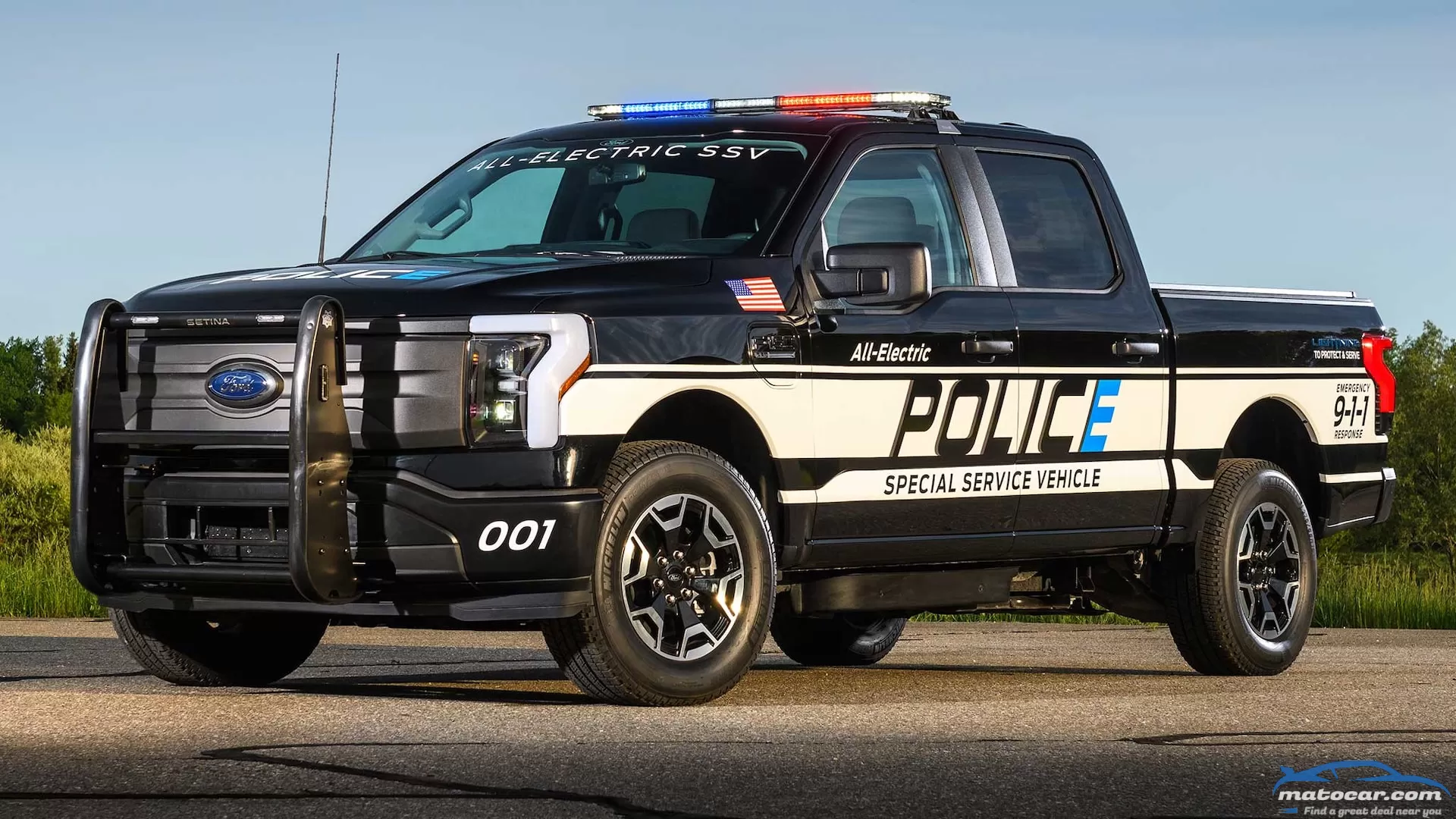 Ford F-150 Lightning Goes to the Police Academy, Sprouts Light Bar