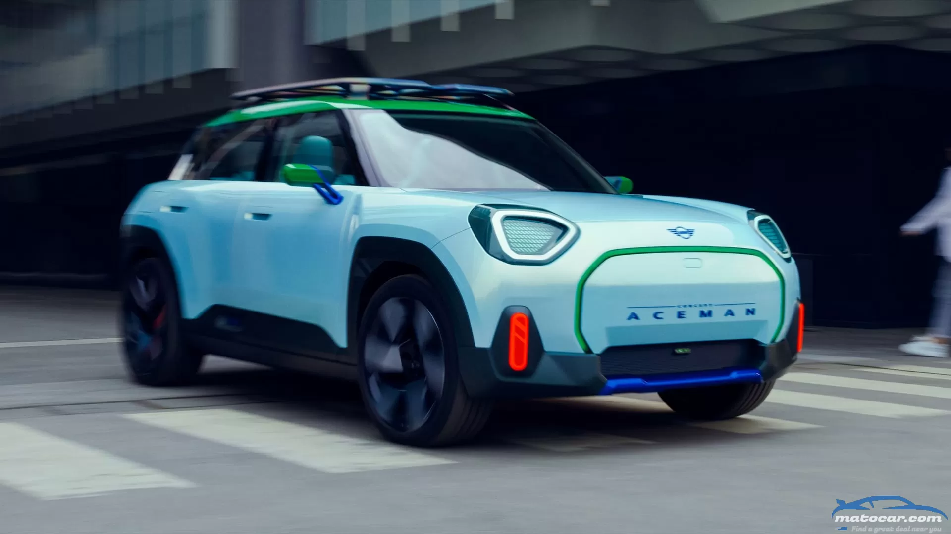 Mini Concept Aceman: Angular, Unusual Glimpse at the Brand's EV Future