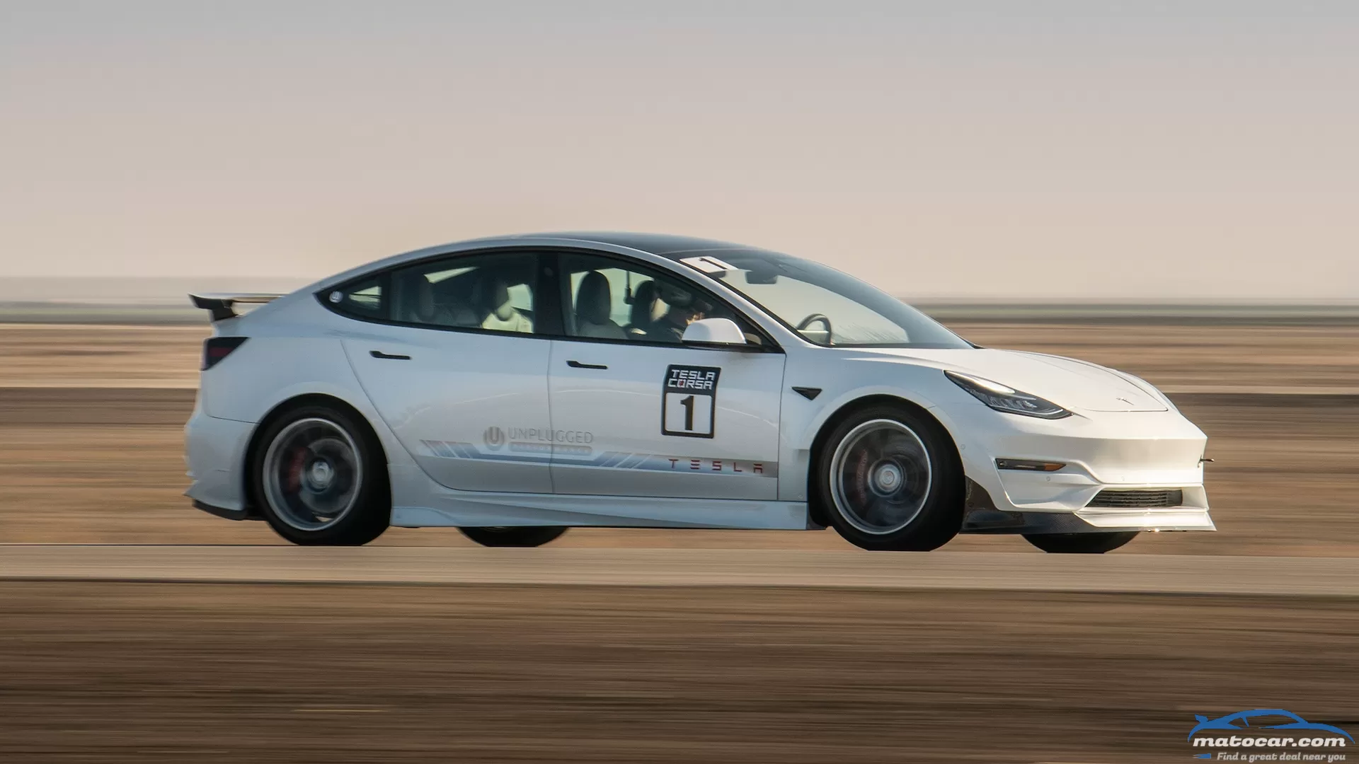 Tesla Track Day! Driving Flat Out in a Modded Model 3